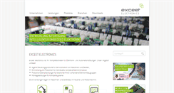 Desktop Screenshot of exceet-electronics.com